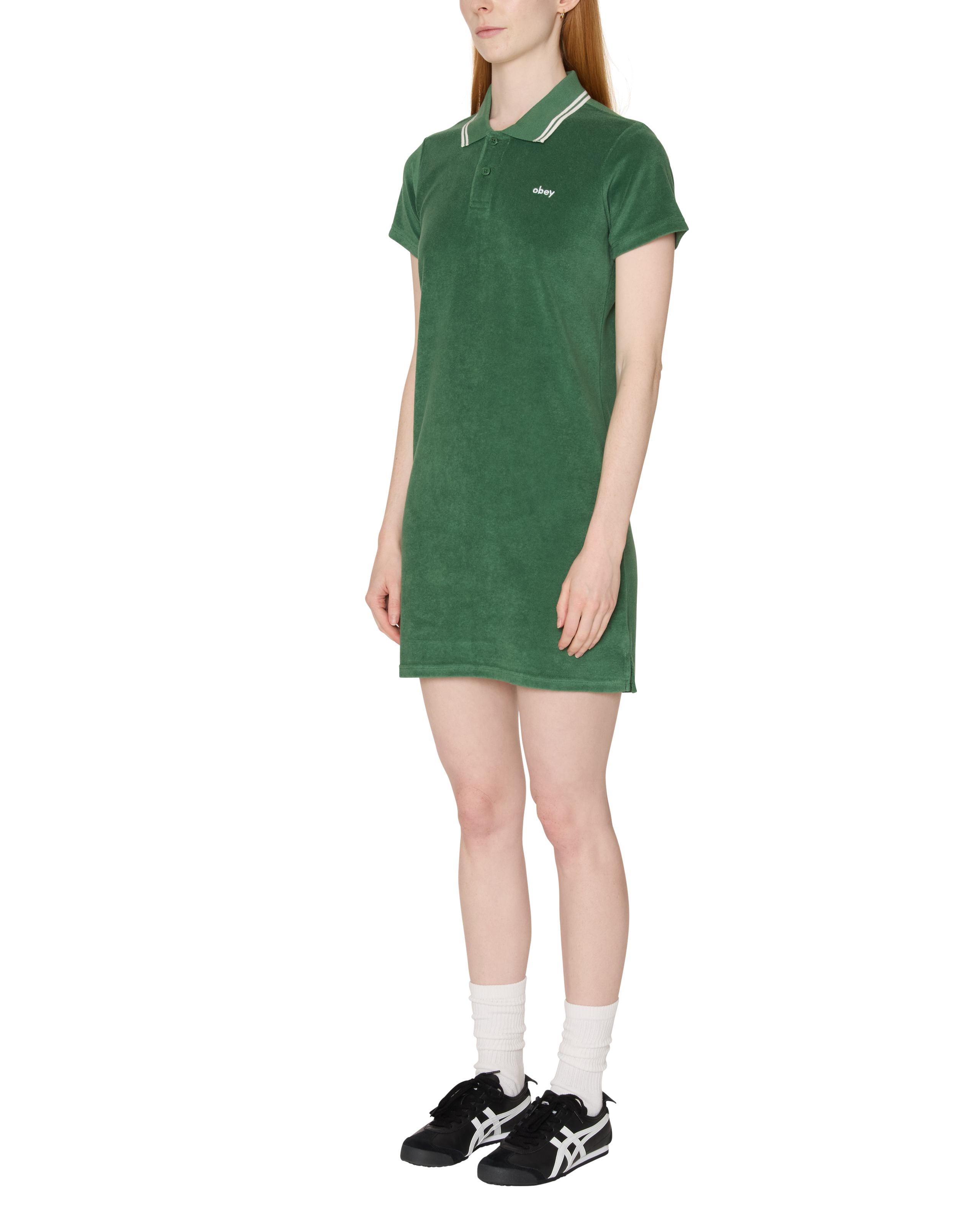 obey-lucia-polo-dress-green (zoomed)