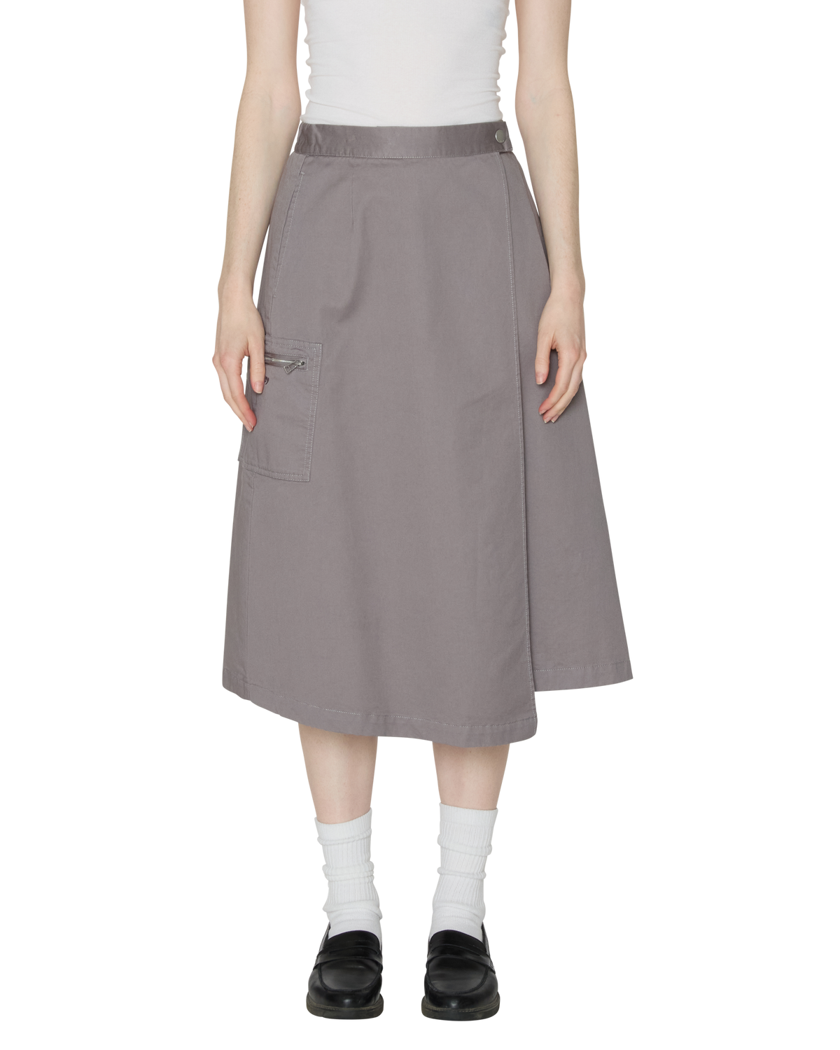 obey-arena-wrap-skirt-grey