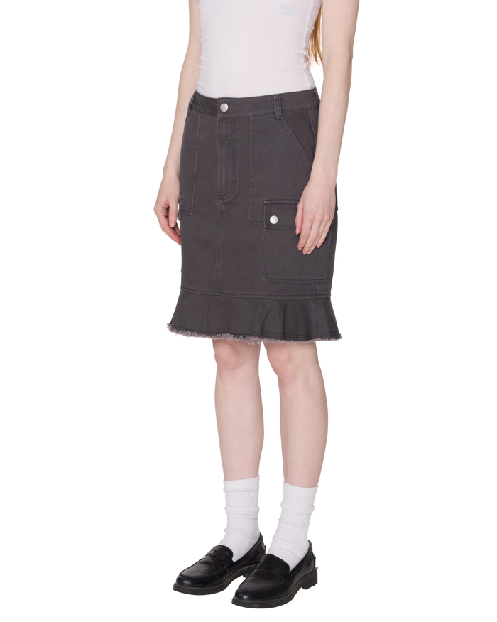 obey-ruby-cargo-skirt-asphalt - alternate view