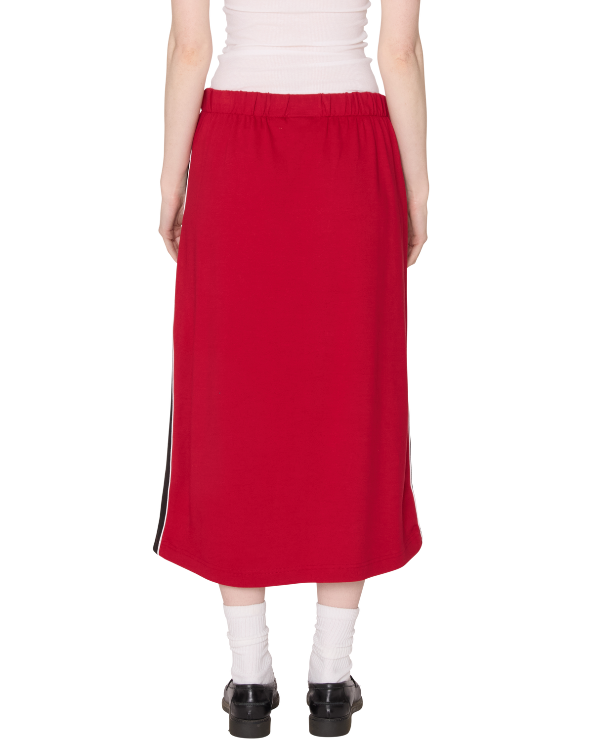 obey-malia-track-skirt-red