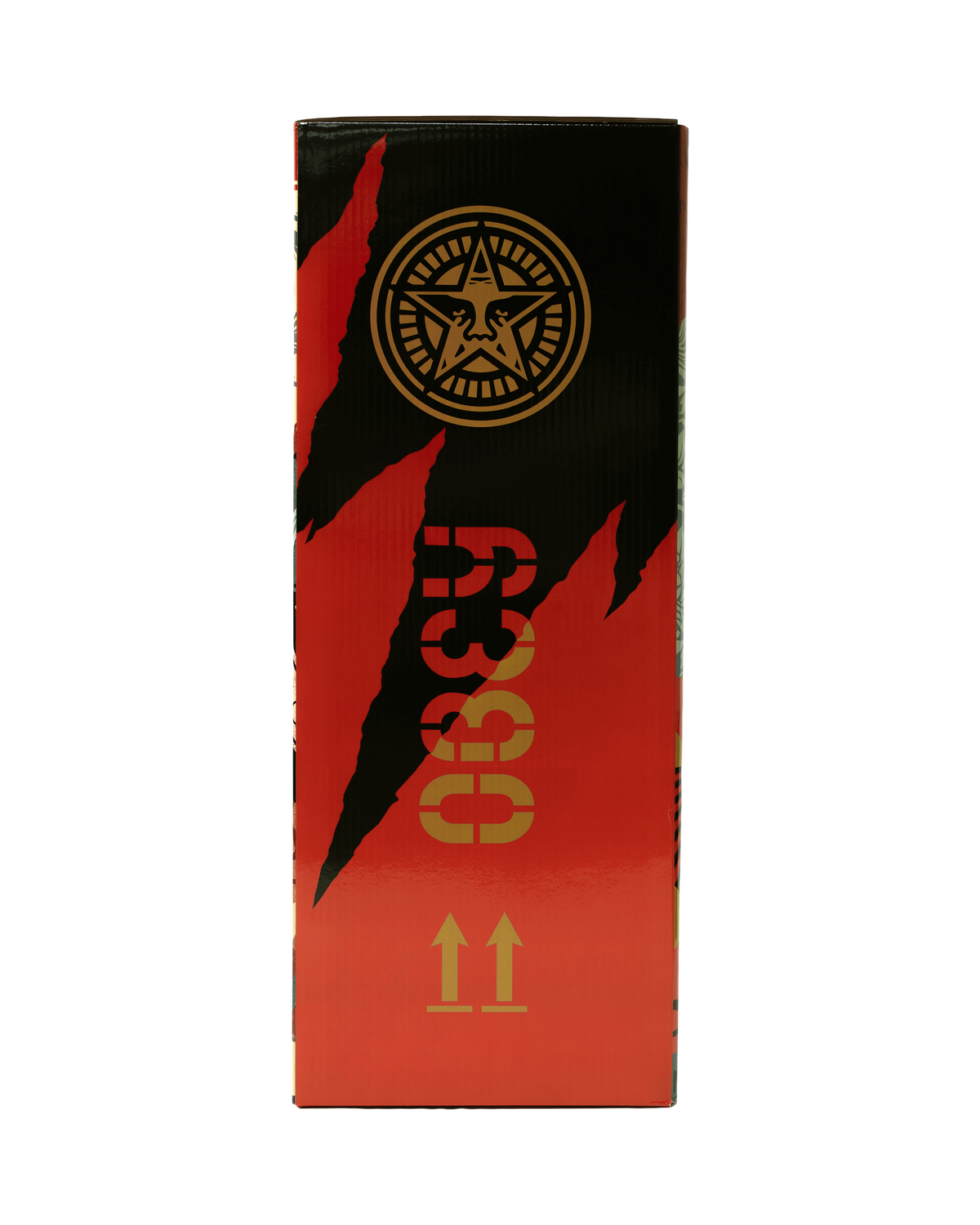 Shepard Fairey collage BEARBRICK 1000% (zoomed)