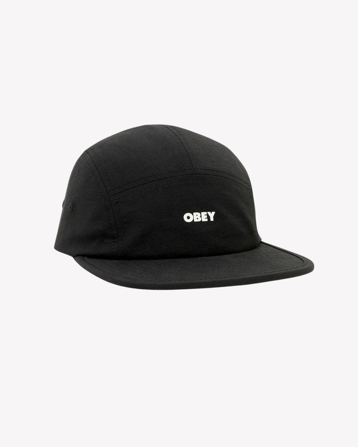 OBEY BOLD TECH CAMP CAP BLACK