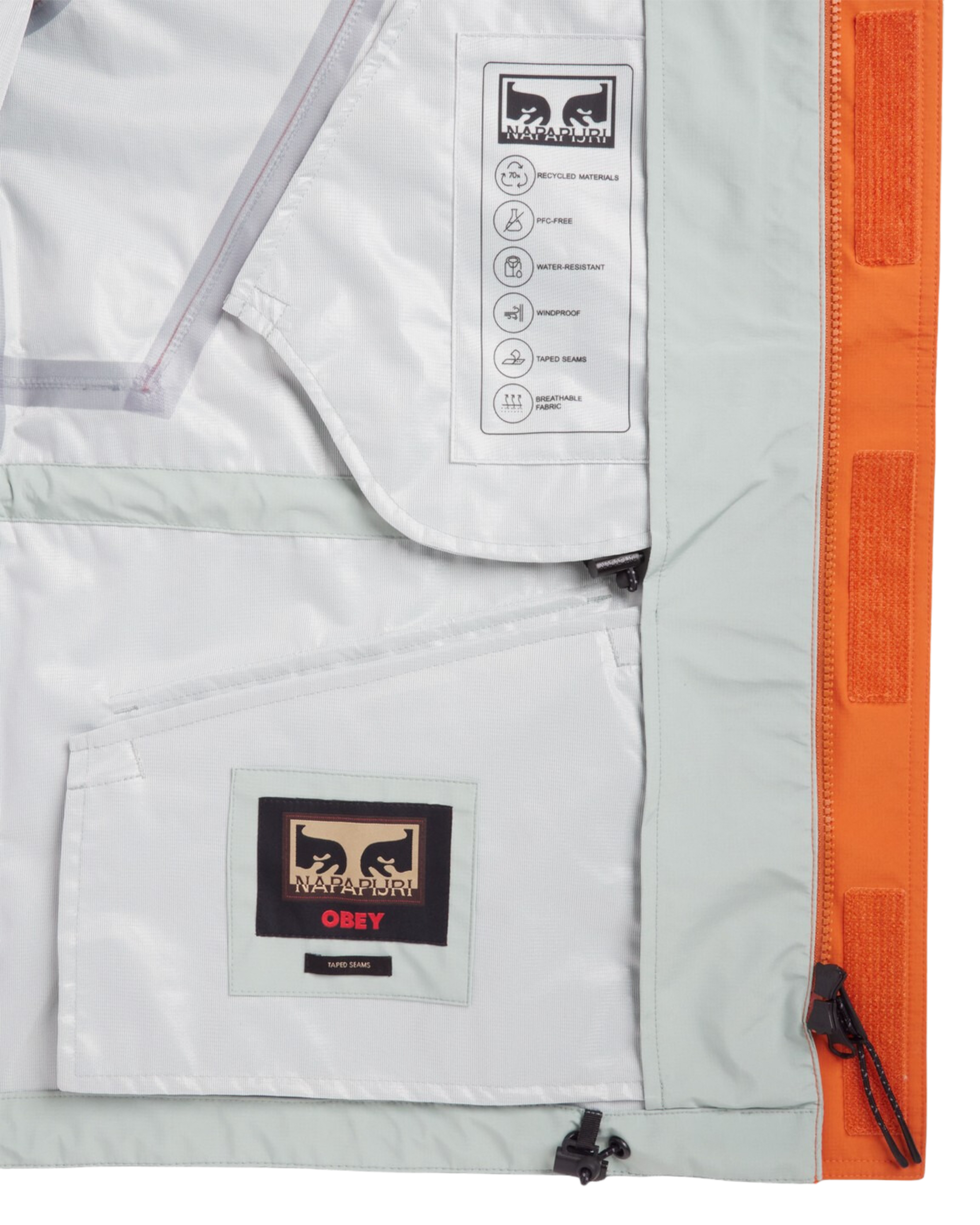 OBEY X NAPA EPOCH SHELL Green Fairmont (zoomed)