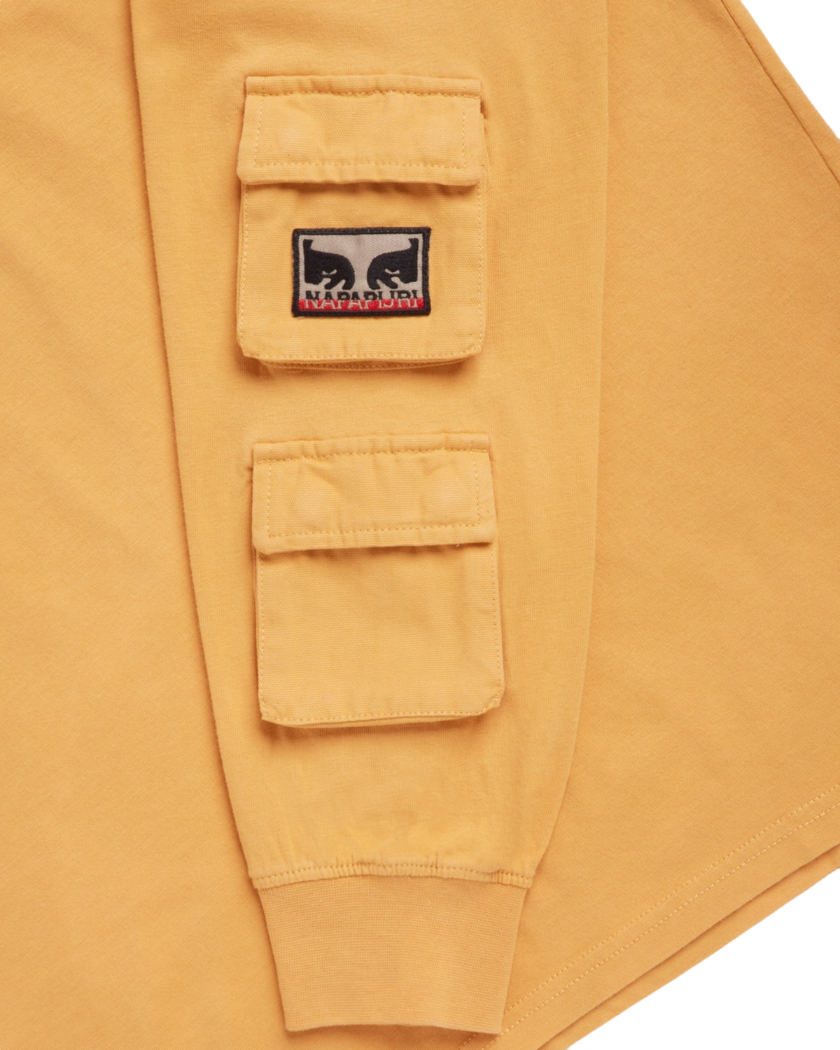 OBEY X NAPA LS T-SHIRT HEAVYWEIGHT LS T-SHIRT Beige Oak