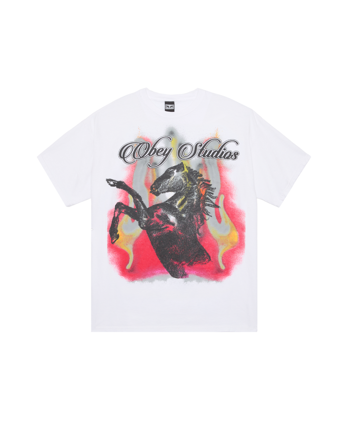 OBEY STUDIOS HORSE VINTAGE T-SHIRT