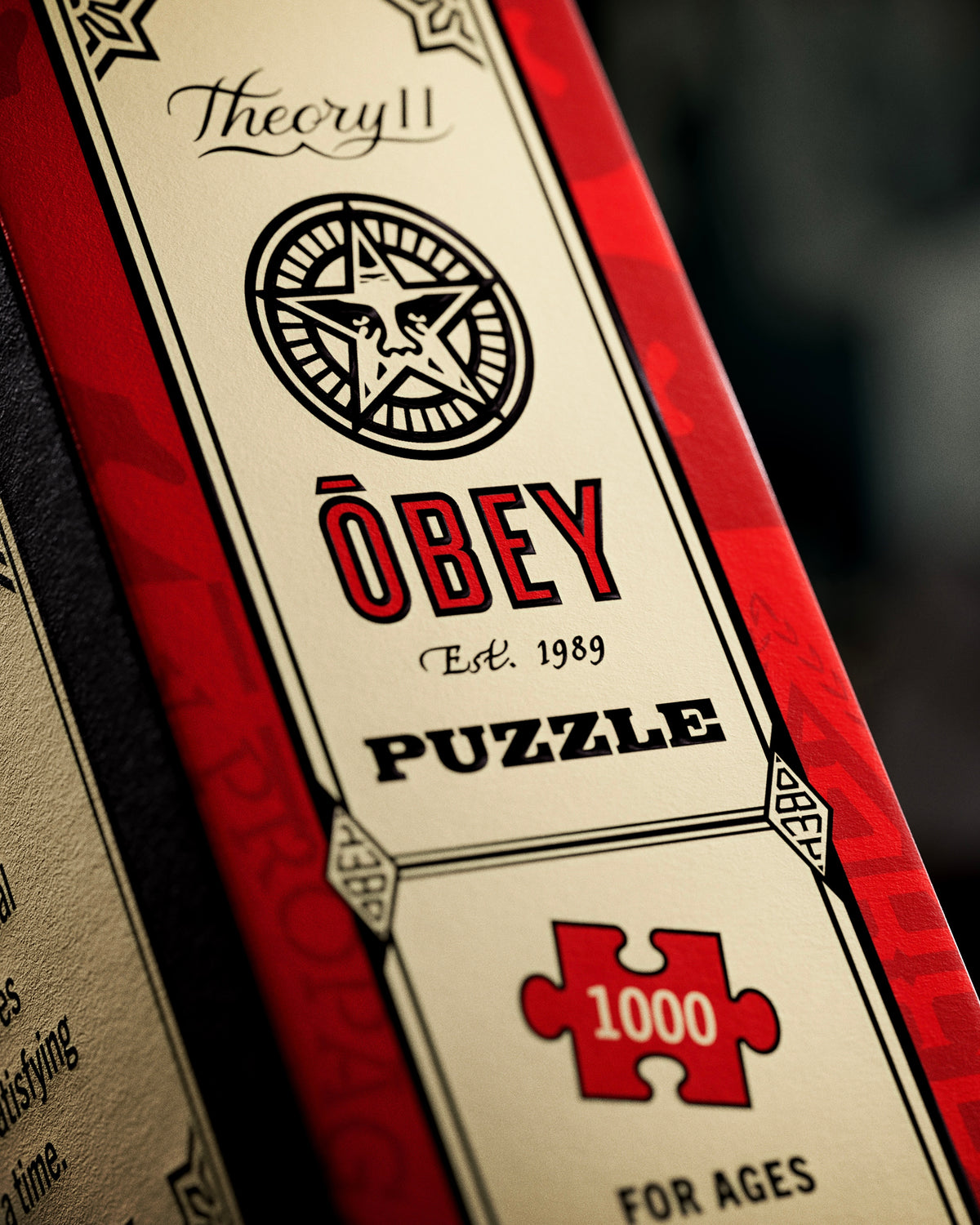OBEY X THEORY11 JIGSAW PUZZLE