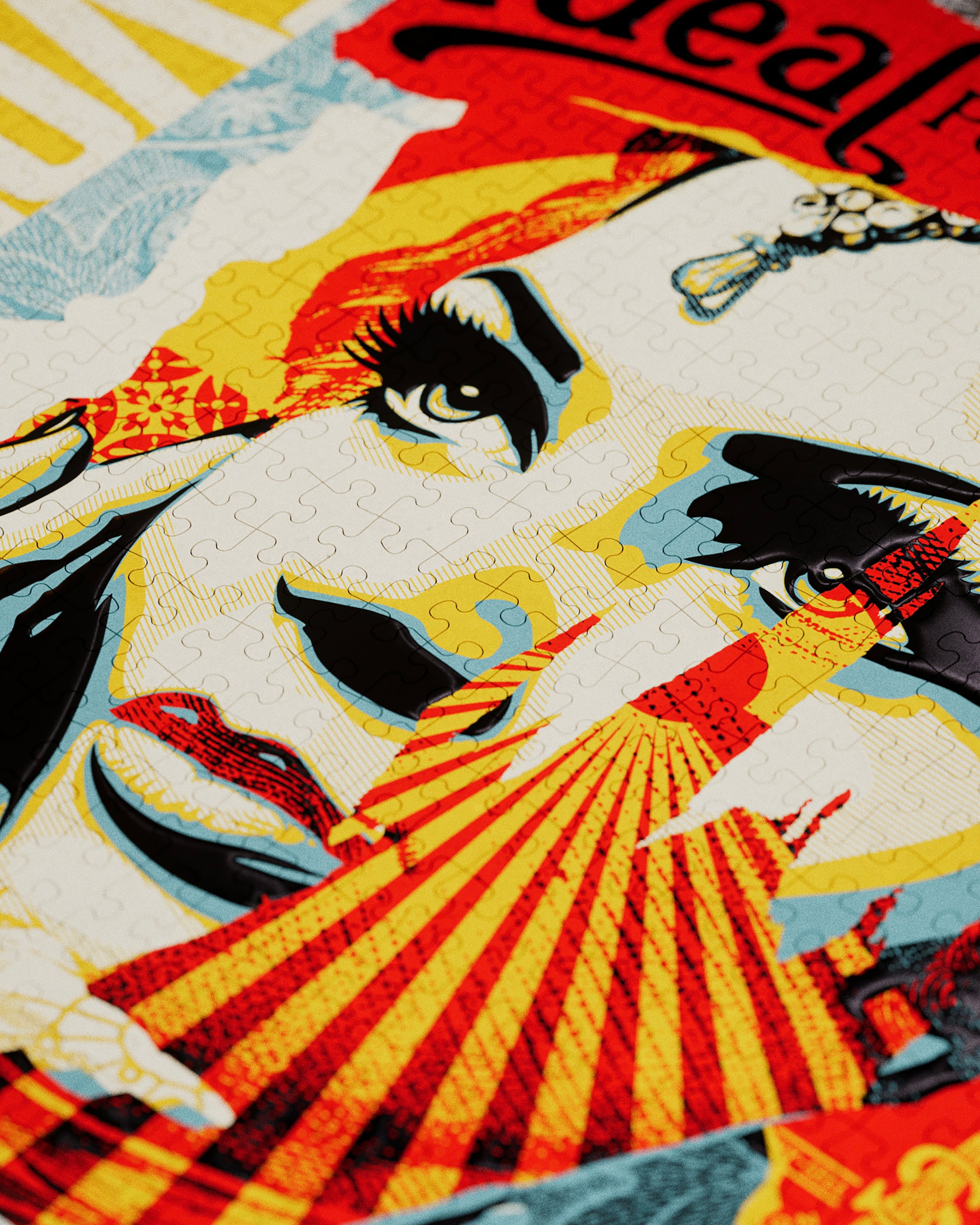 OBEY X THEORY11 JIGSAW PUZZLE (zoomed)