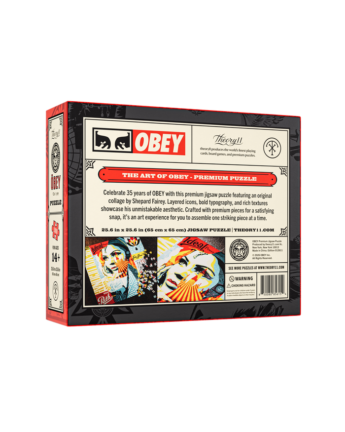 OBEY X THEORY11 JIGSAW PUZZLE - alternate view