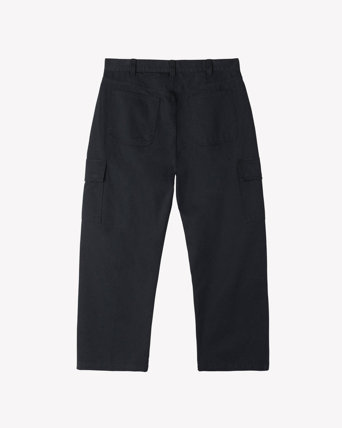 obey-bigwig-baggy-twill-cargo-pant-black - alternate view