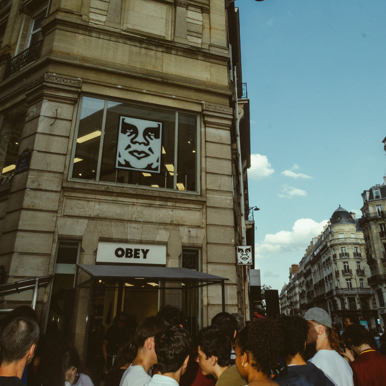 OBEY PARIS STORE OPENING