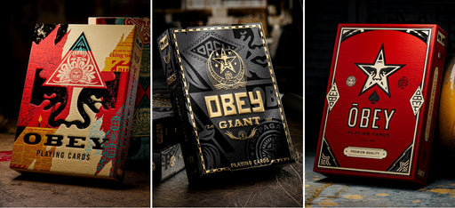 OBEY X THEORY11 PLAYING CARDS