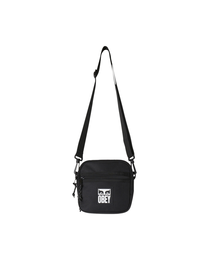 obey small messenger bag black