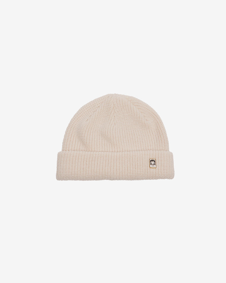 OBEY MICRO BEANIE BLANC DE BLANC