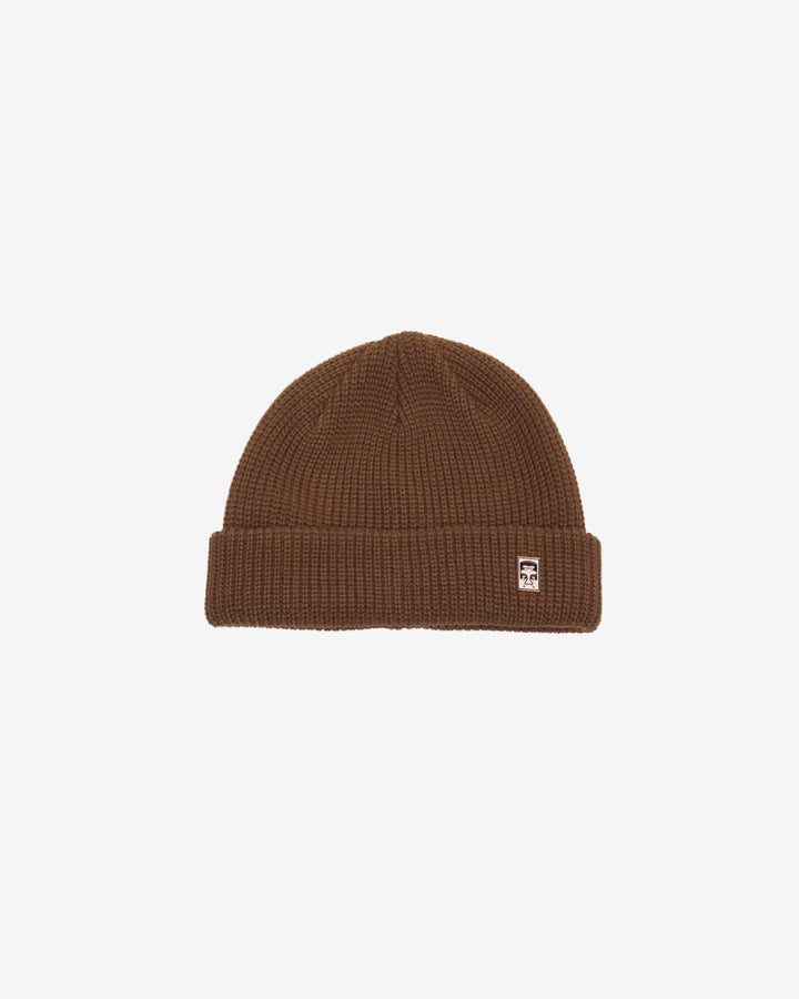 OBEY MICRO BEANIE JAVA BROWN