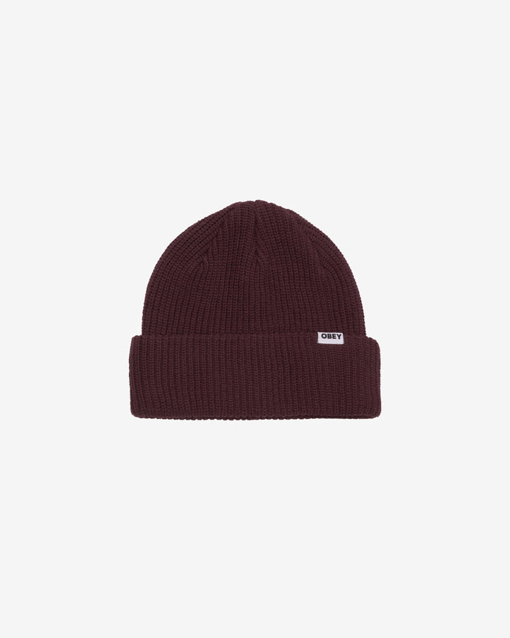 BOLD ORGANIC BEANIE PLUM PERFECT