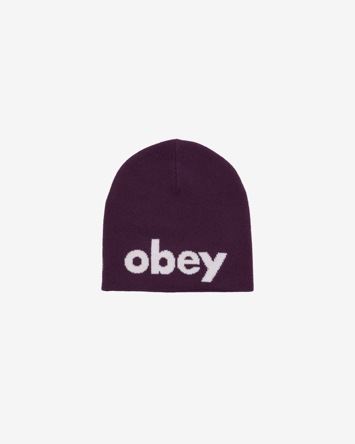 LOWERCASE BEANIE IMPERIAL PURPLE