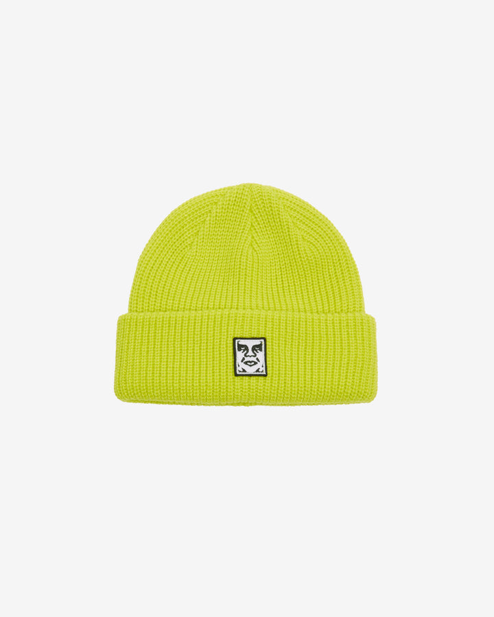 MID ICON PATCH CUFF BEANIE EVENING PRIMROSE