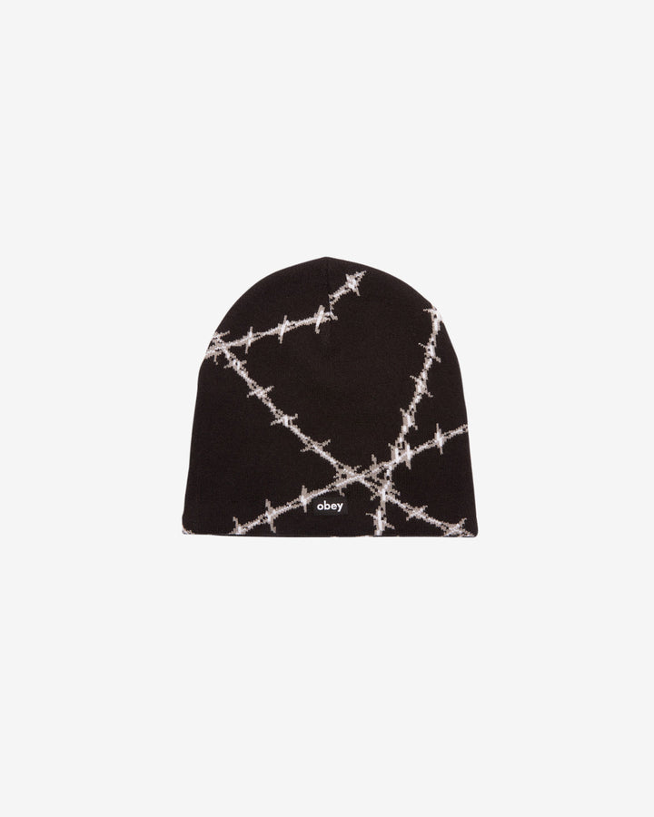 WIRE BEANIE BLACK