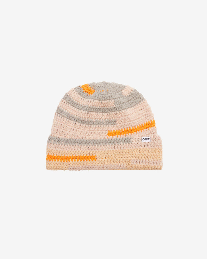 FAIRMOUNT CROTCHE BEANIE ABBEY STONE MULTI