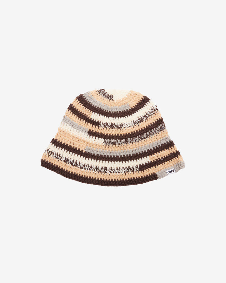 NOMAD KNIT BELL HAT BROWN MULTI