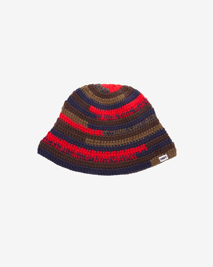 NOMAD KNIT BELL HAT RED MULTI