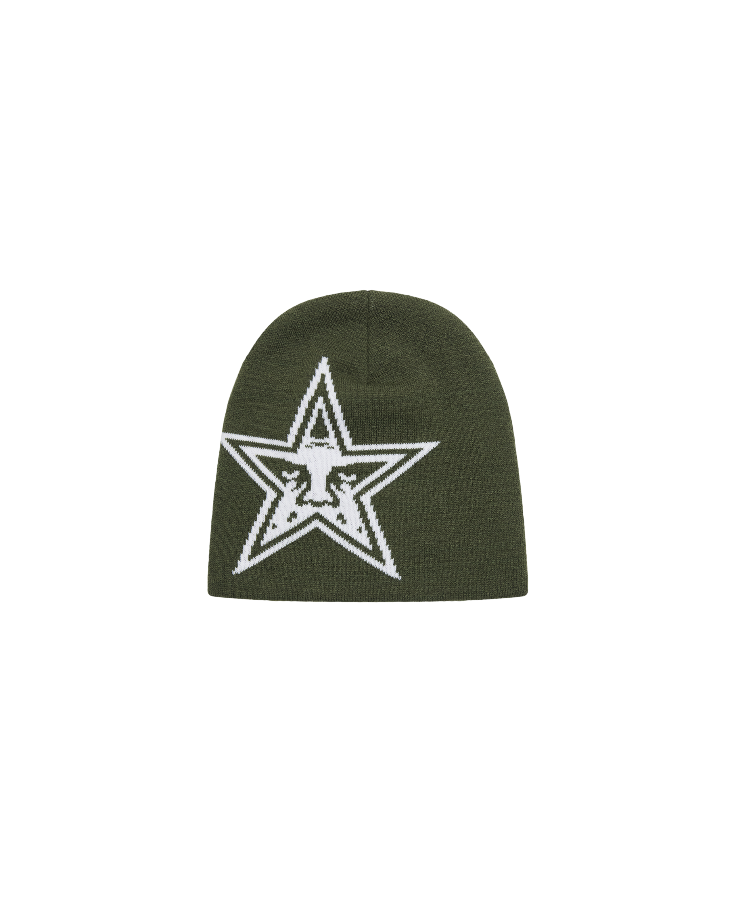 obey-star-beanie-kombu-green (zoomed)