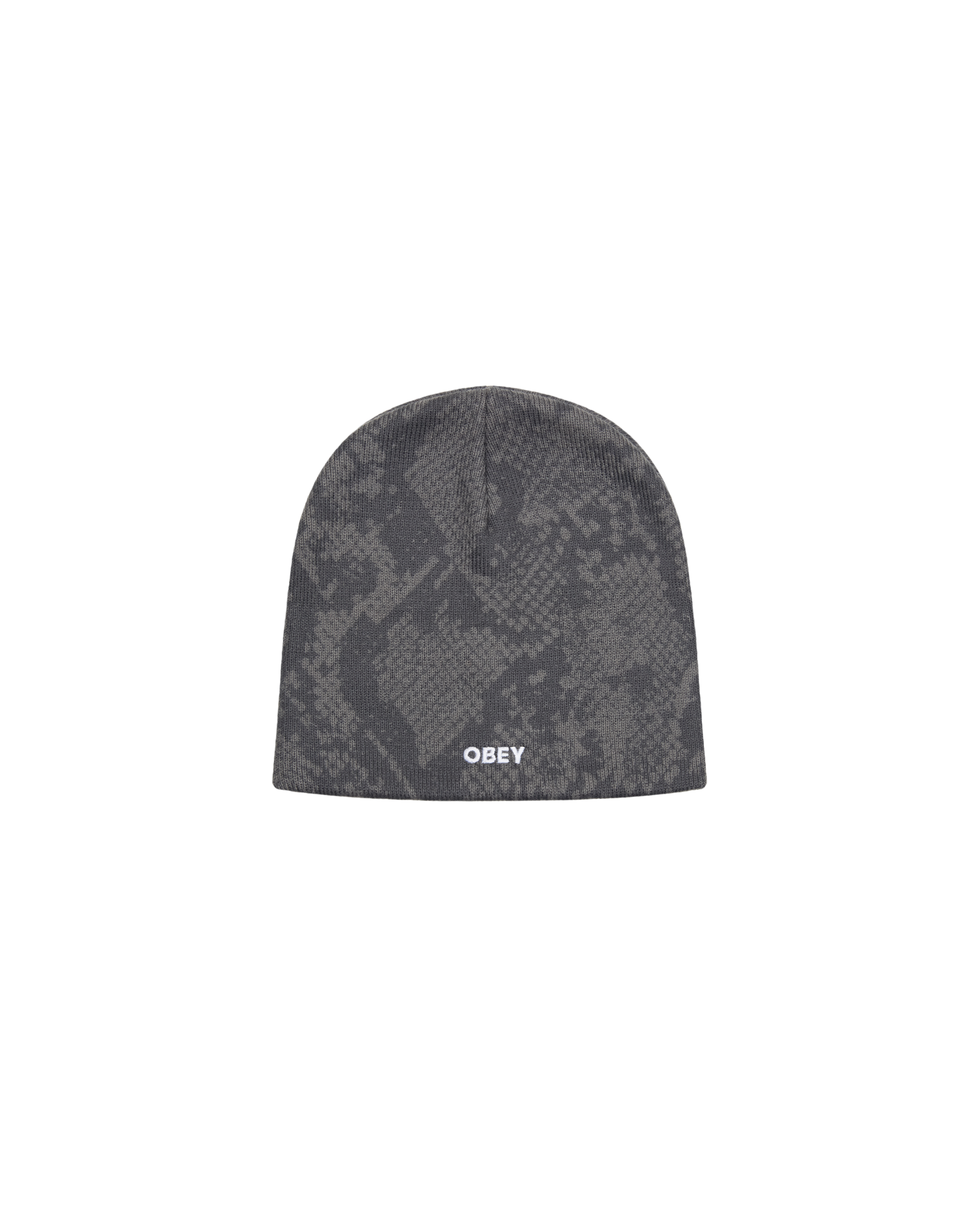 obey-silo-beanie-snake-skin-multi (zoomed)