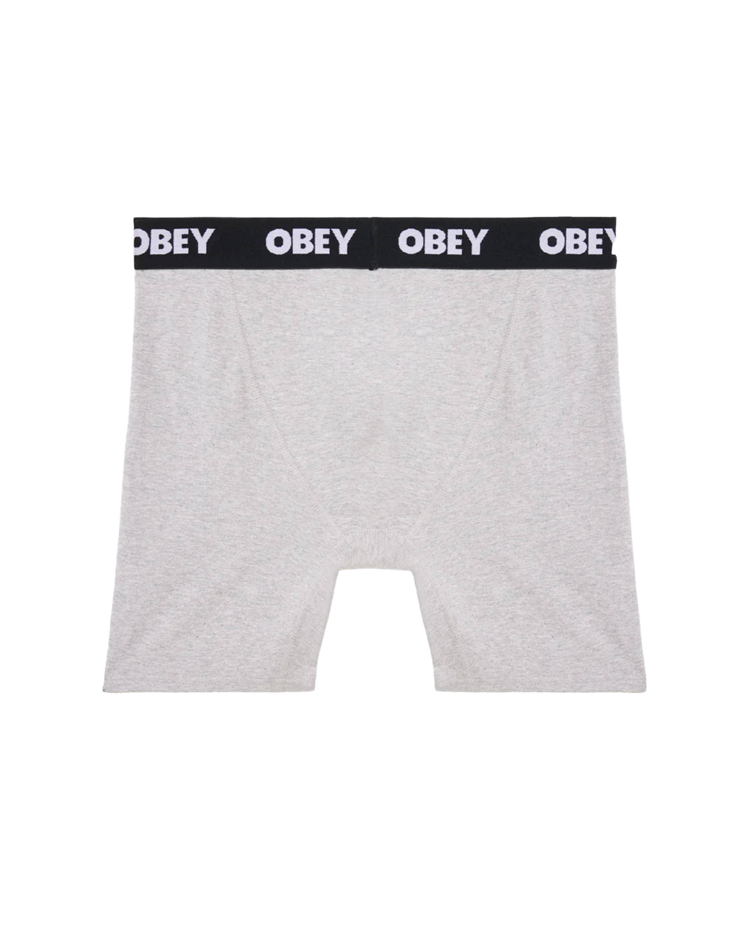 obey est works 2 pack boxers ash grey