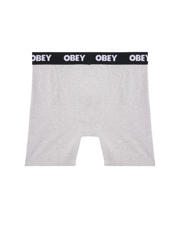 obey est works 2 pack boxers ash grey