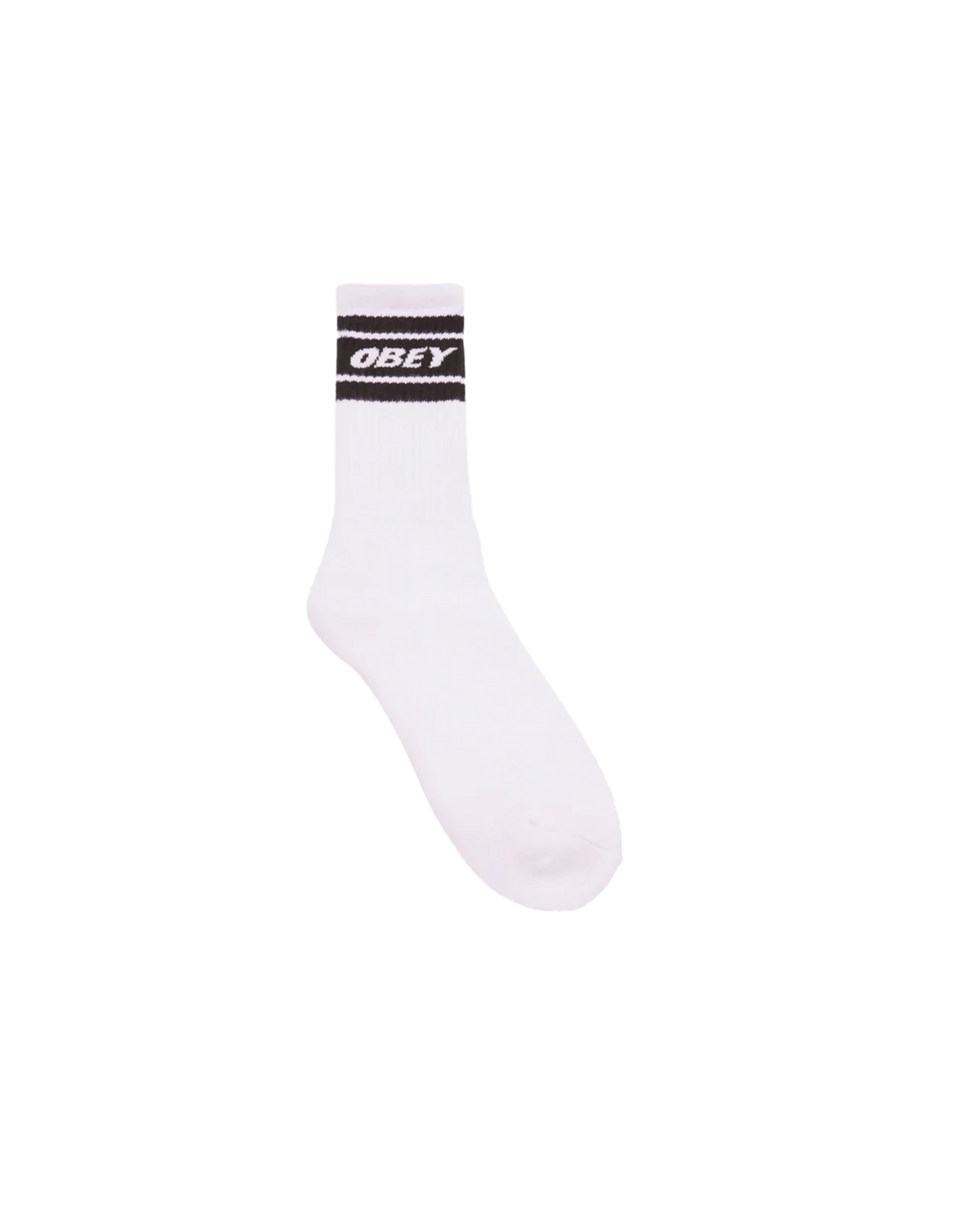 obey cooper ii socks white black