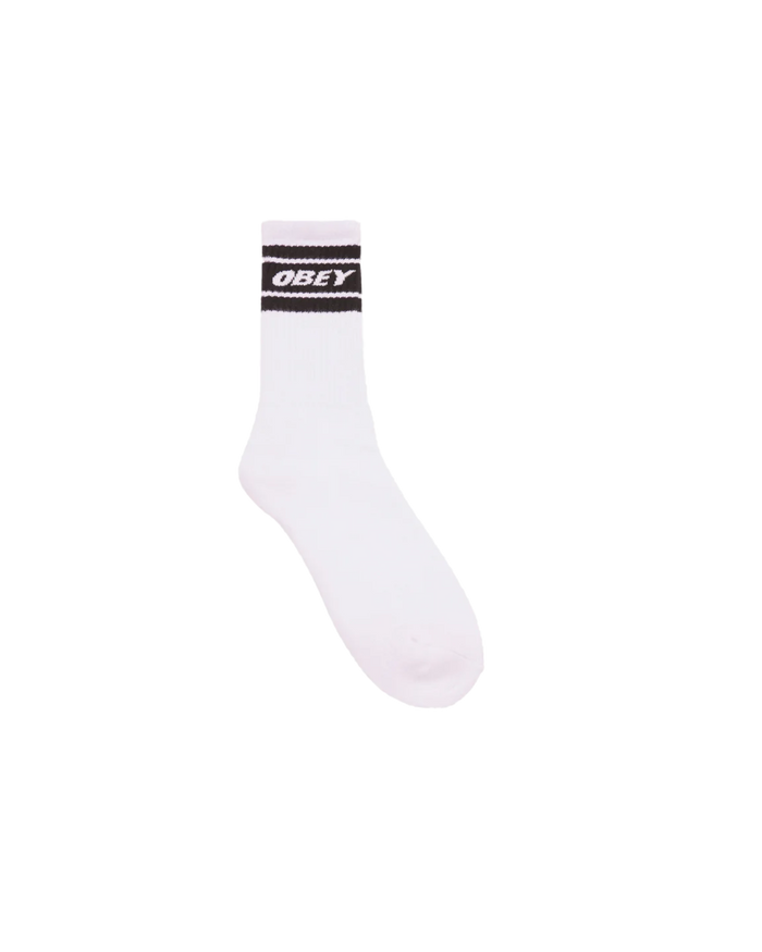 obey cooper ii socks white black