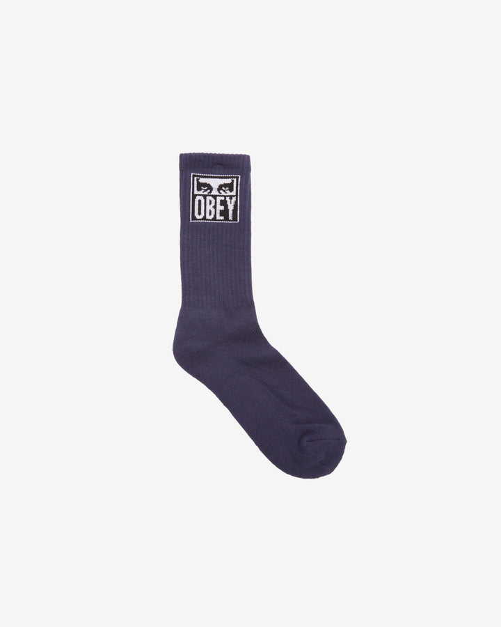 EYES ICON SOCKS ACADEMY NAVY