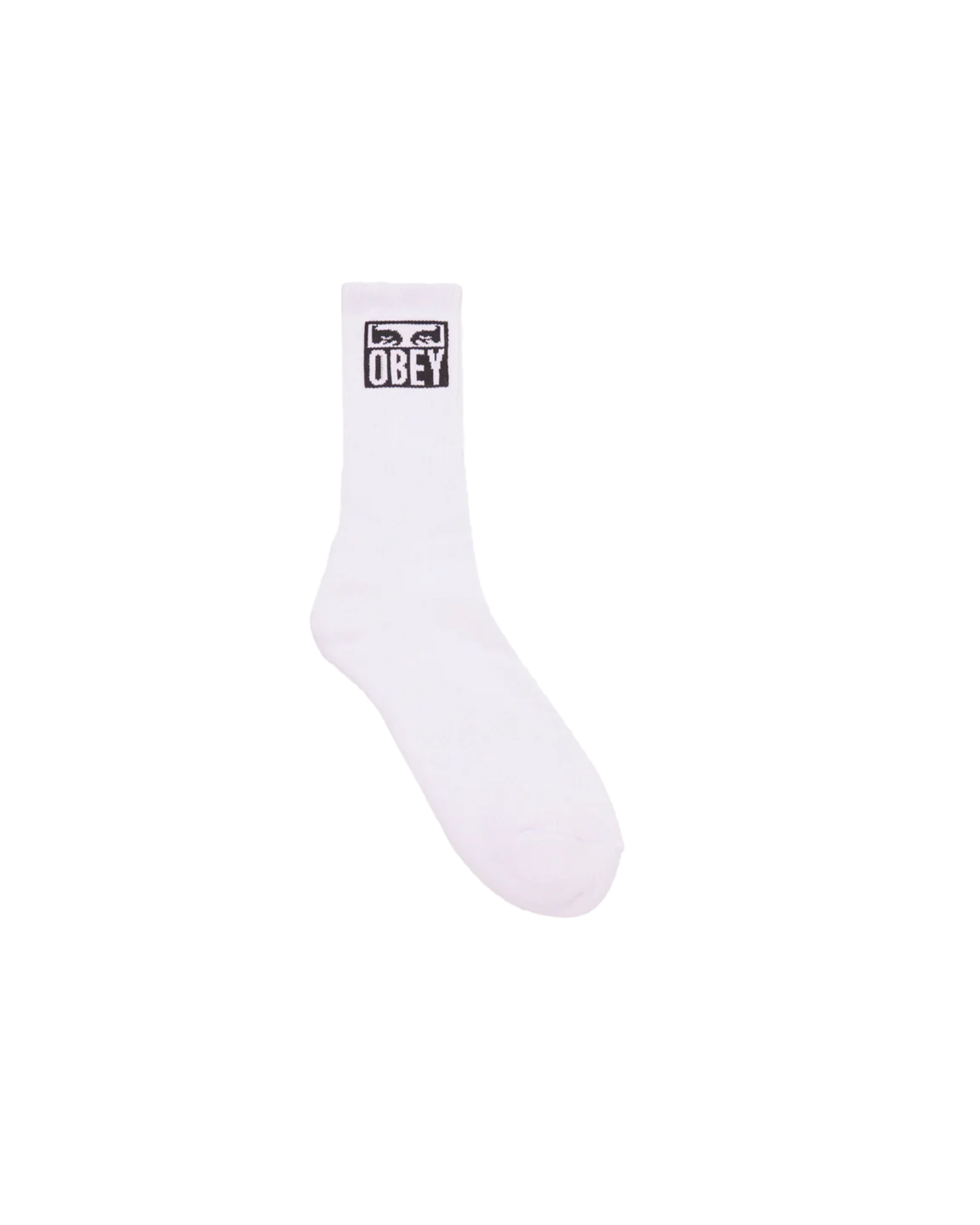 obey eyes icon socks white