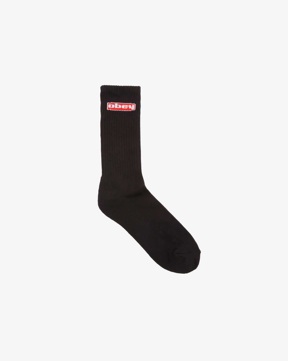 obey oval socks black