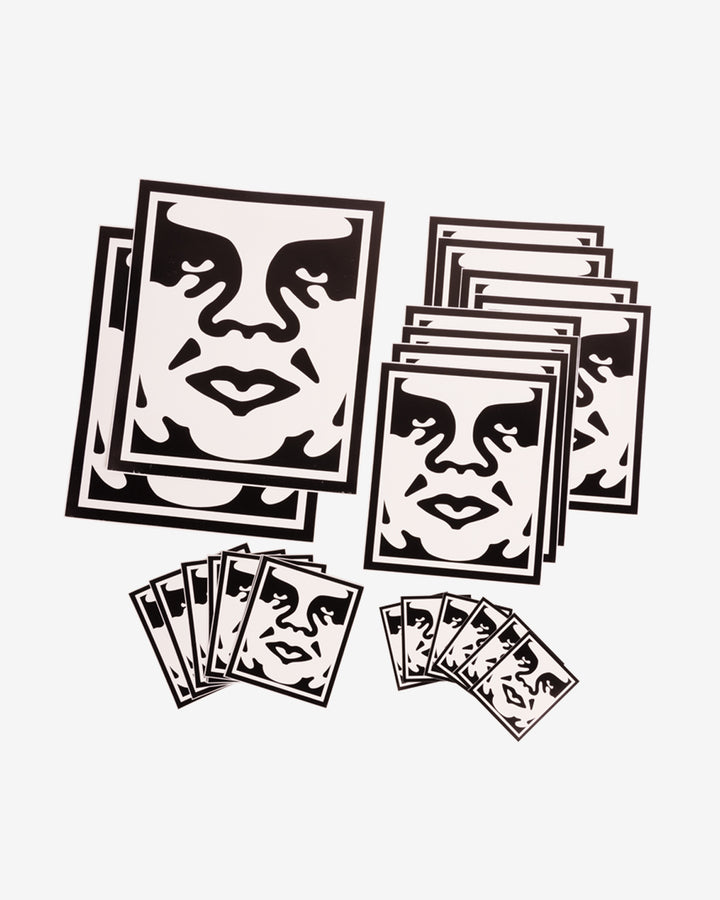 STICKER PACK II-ICON FACE ASSORTED