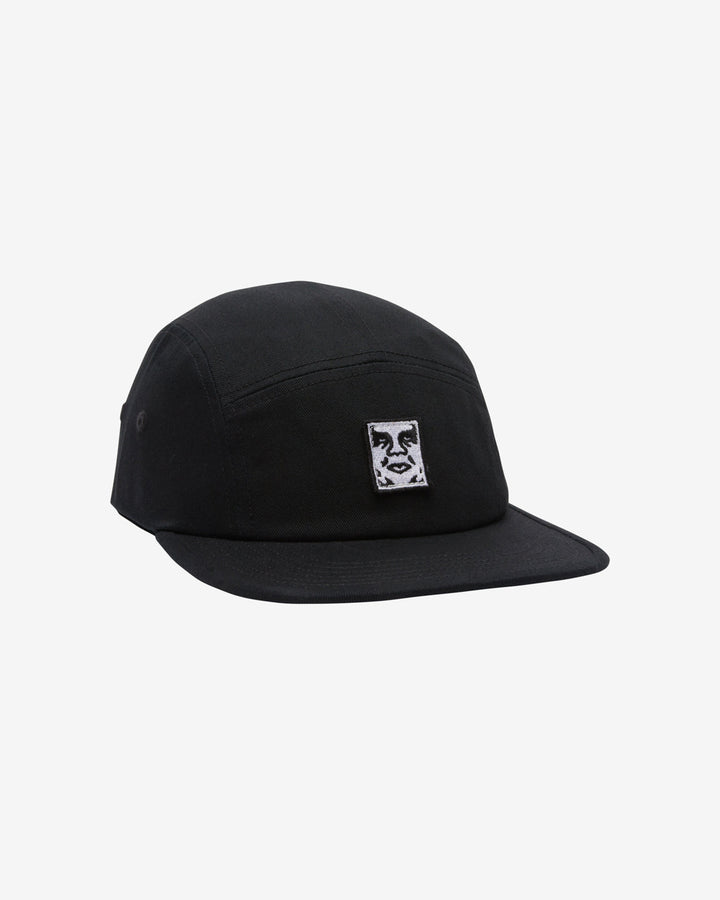 ICON PATCH TWILL CAMP HAT BLACK