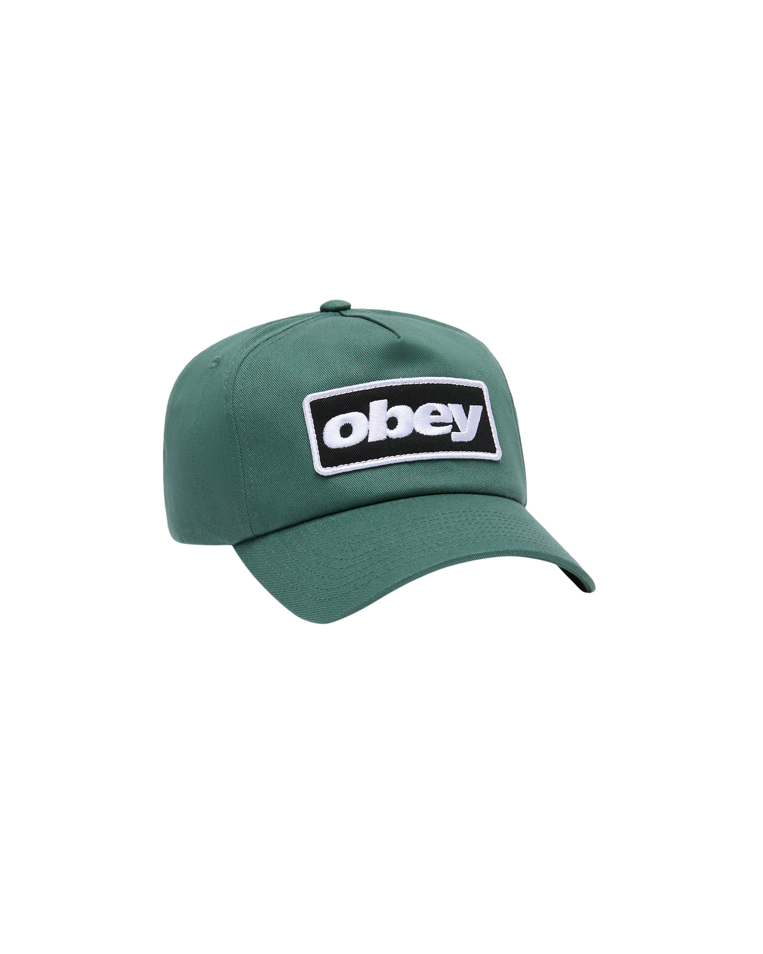 obey-ranch-5-panel-snapback-forest-green (zoomed)