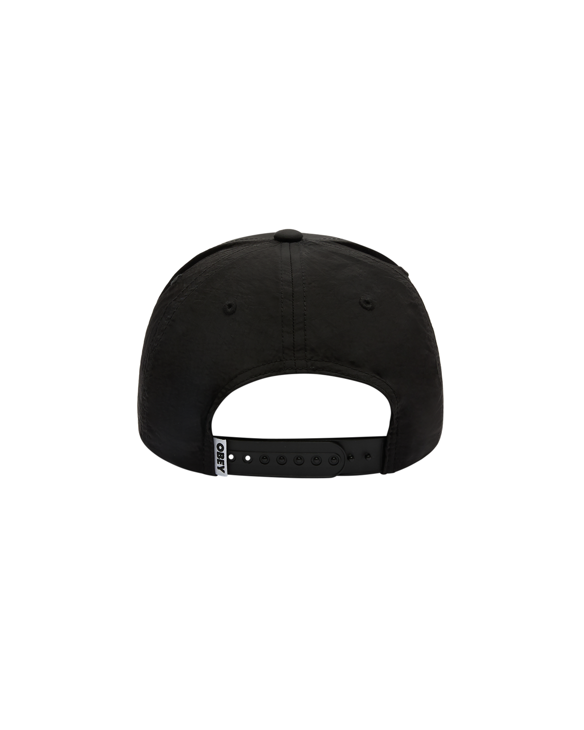 obey-stipple-5-panel-nylon-black - alternate view