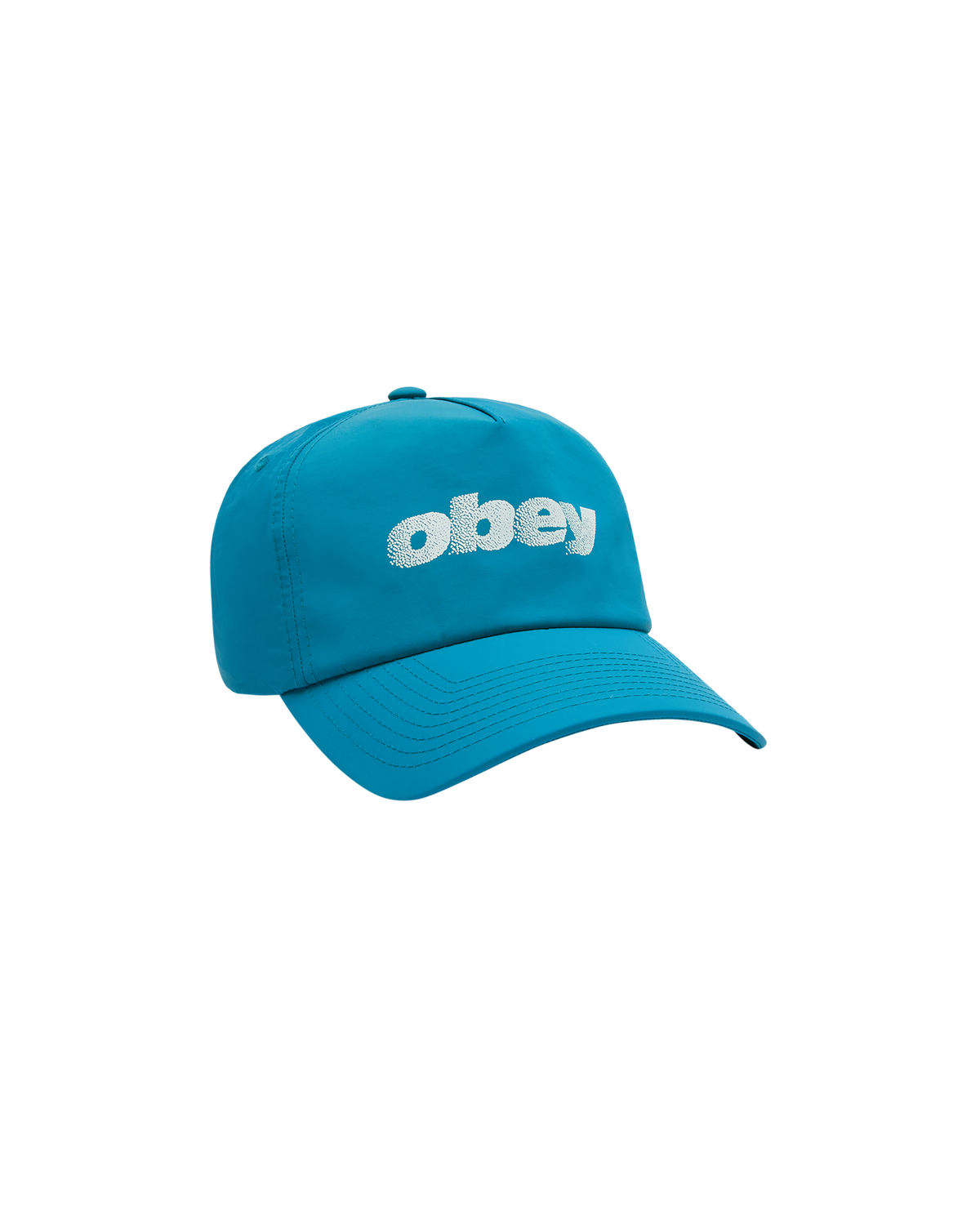 obey-stipple-5-panel-nylon-teal