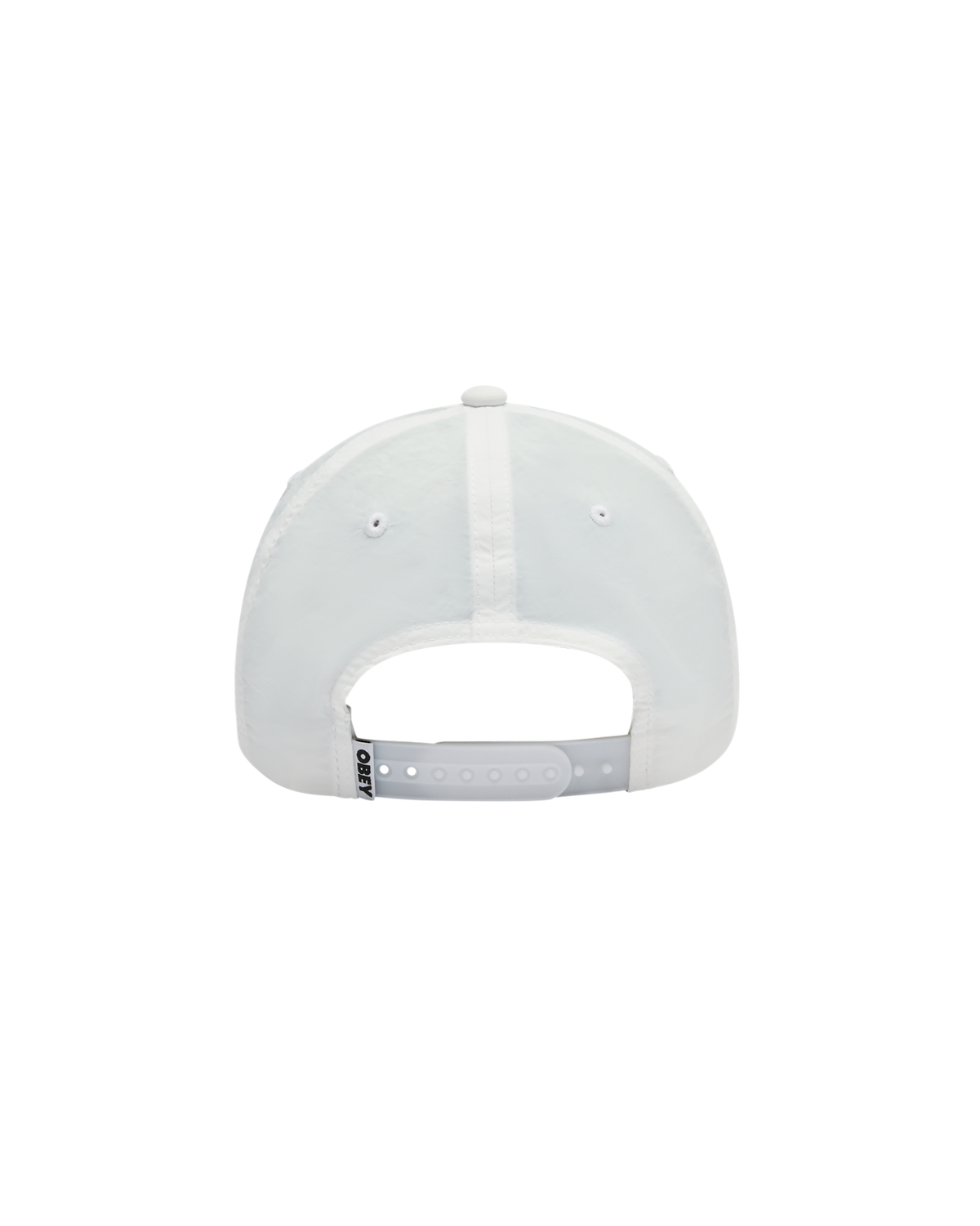 obey-stipple-5-panel-nylon-white - alternate view