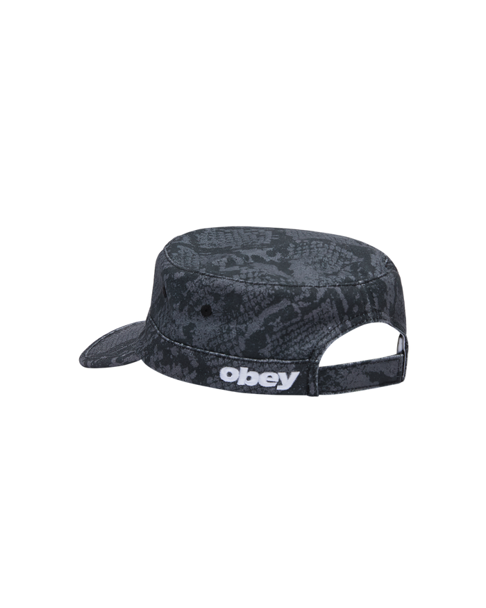 obey-page-cadet-cap-pigment-snake-skin - alternate view