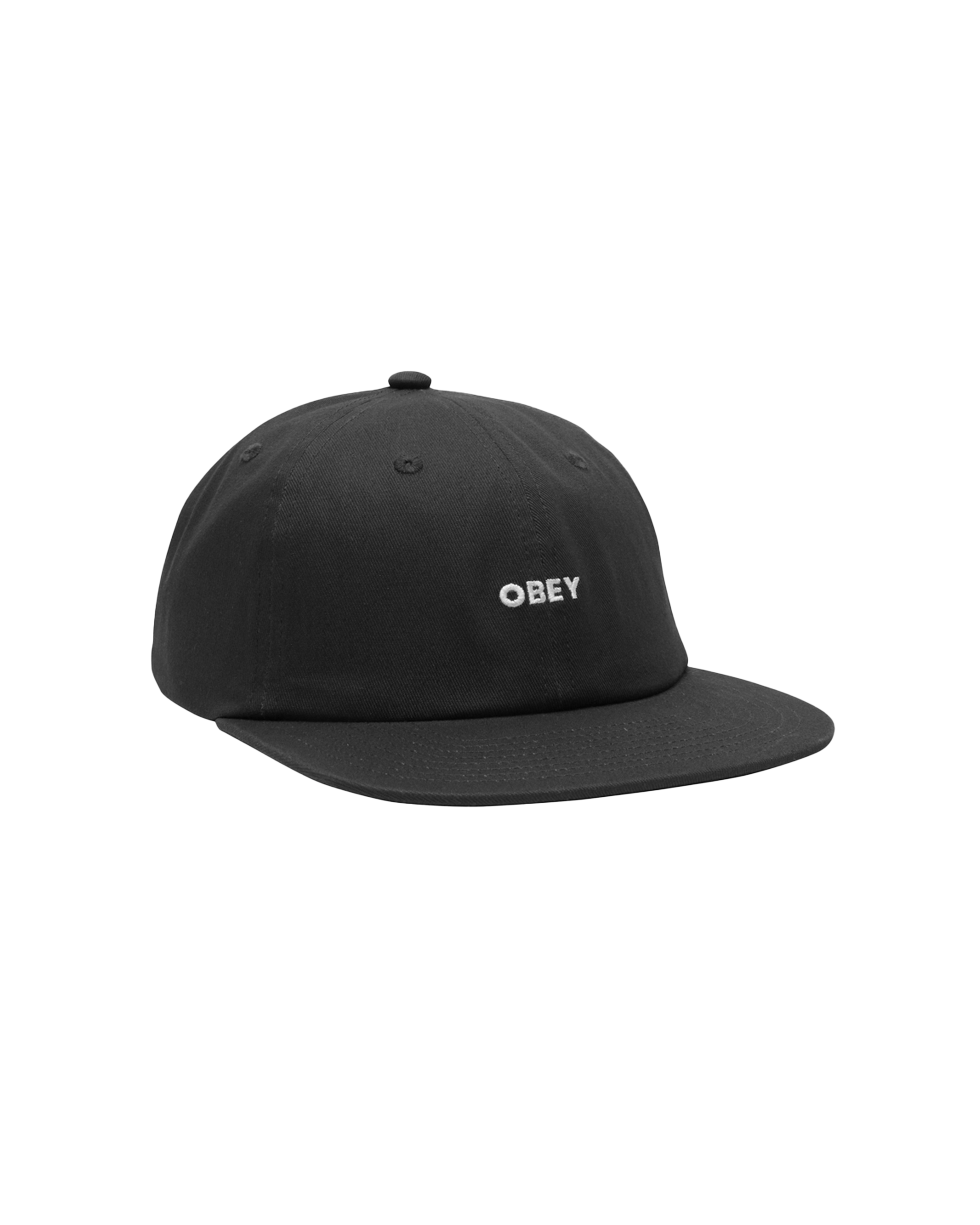 obey bold twill hat black