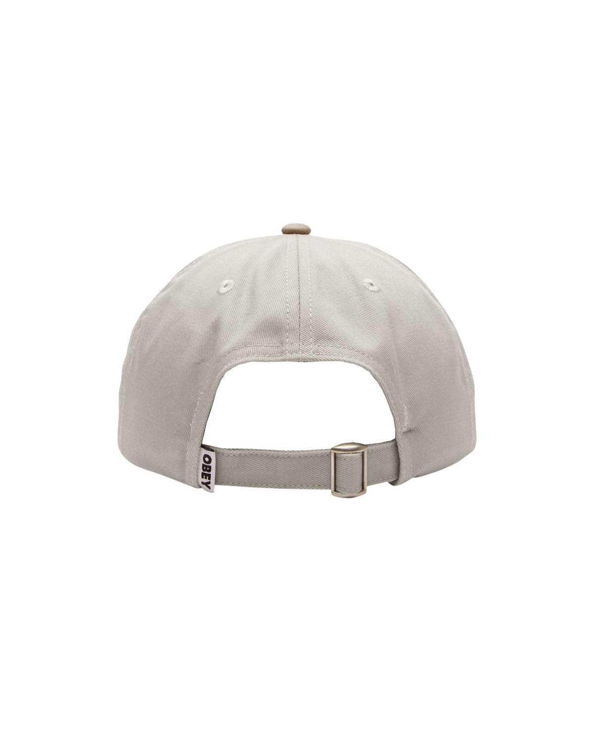 obey bold twill hat unbleached