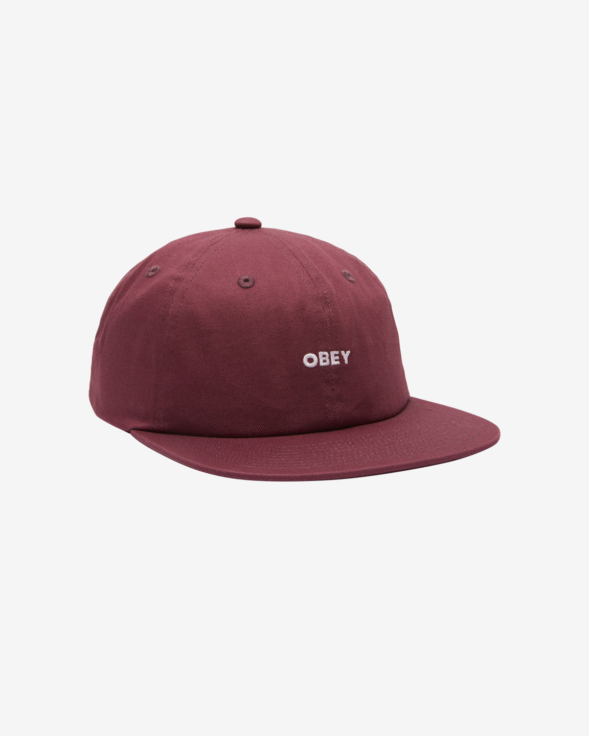 obey bold twill hat vino