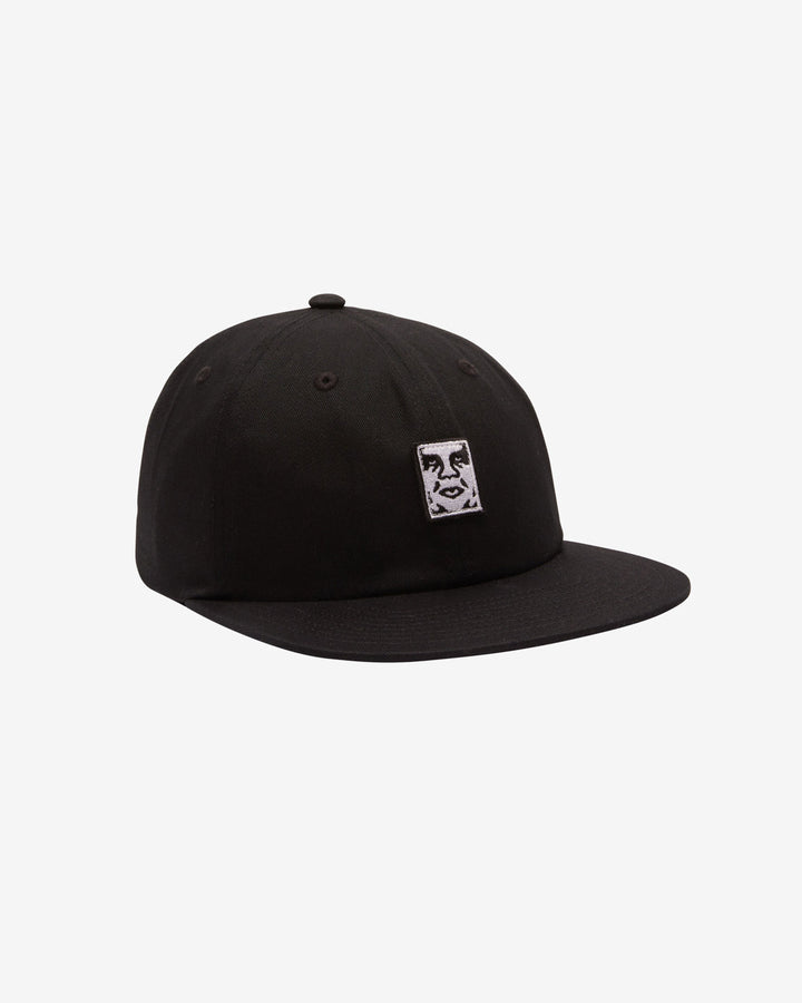 ICON PATCH PANEL STRAPBACK BLACK