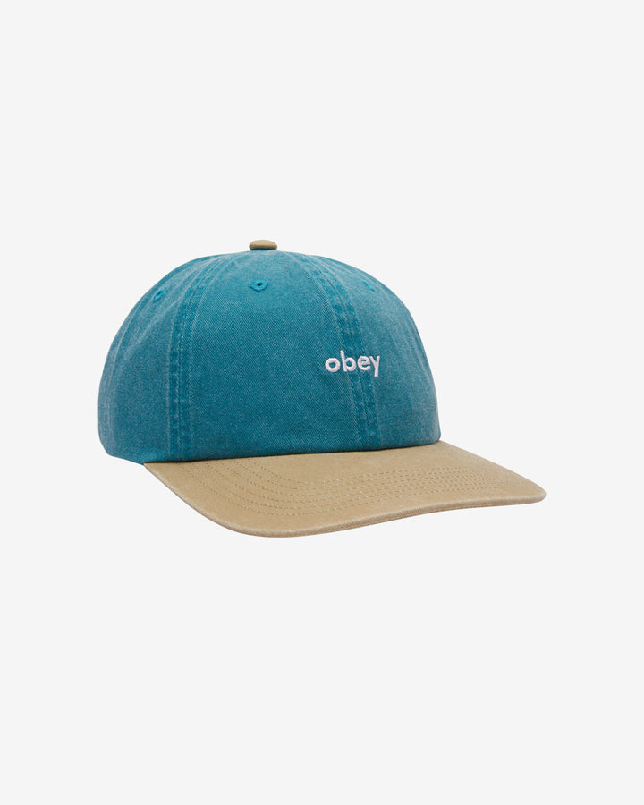 PIGMENT 2-TONE LOWERCASE 6 PANEL PIGMENT TEAL MULTI