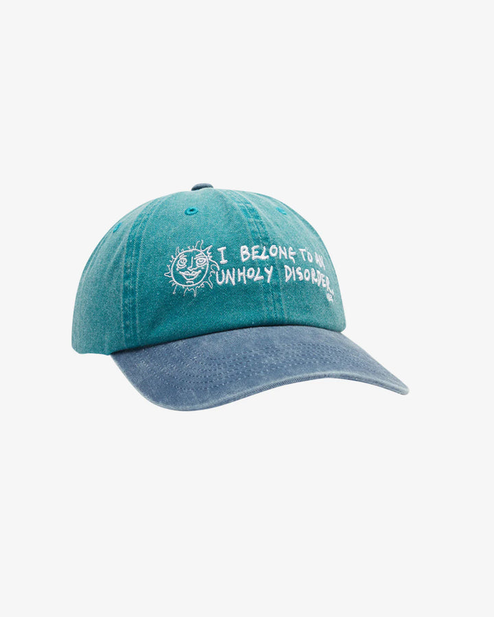 PIGMENT DISORDER 6 PANEL SNAPBACK PIGMENT TEAL MULTI