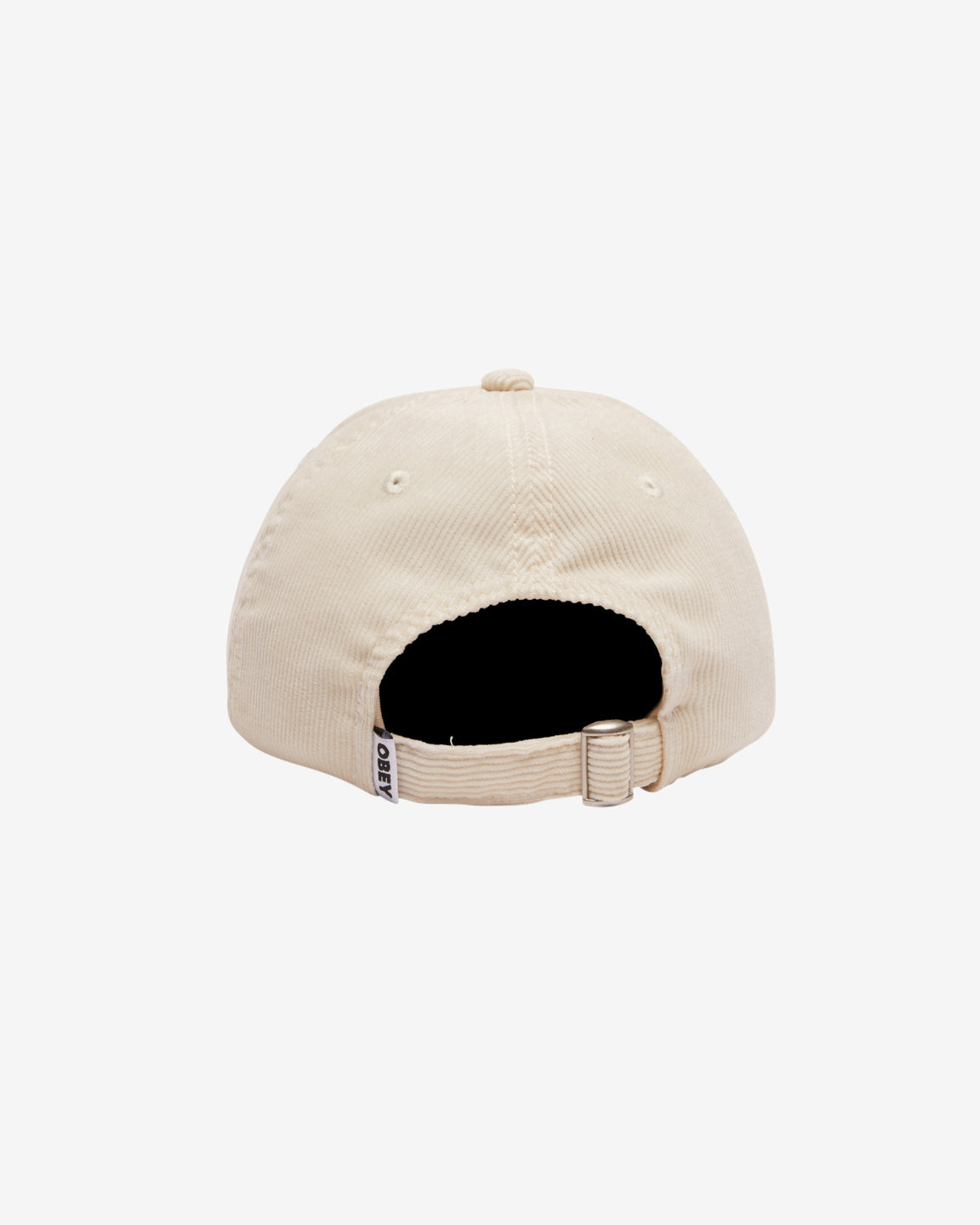 obey lowercase corduroy hat unbleached