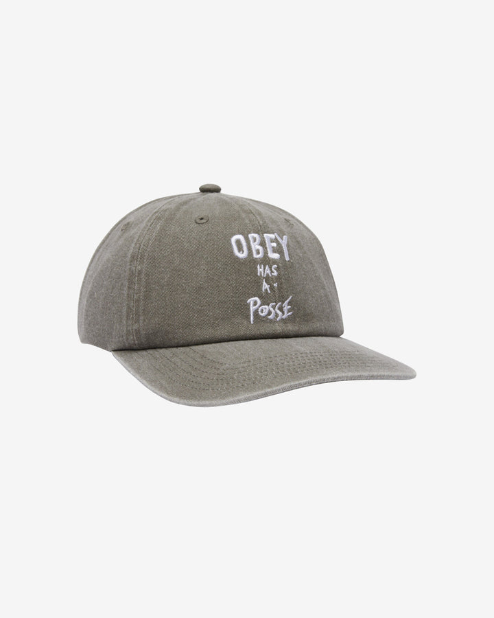 PIGMENT POSSE 6 PANEL SNAPBACK PIGMENT OLIVE