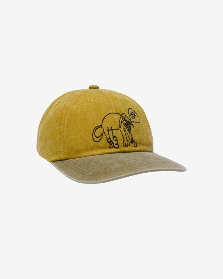 PIGMENT OBEY DOG 6 PANEL PIGMENT MUSTARD